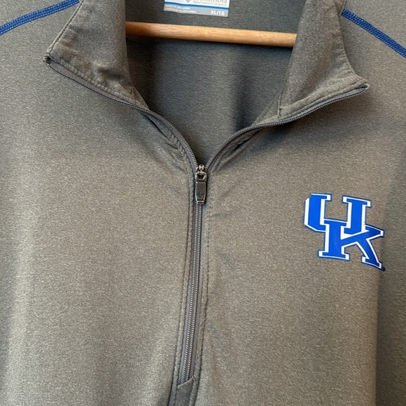 Columbia University of Kentucky 1/4 Zip Pullover size XL - Picture 4 of 11